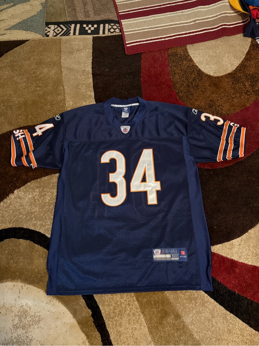 NFL Chicago Bears, Walter Payton football jersey size 50